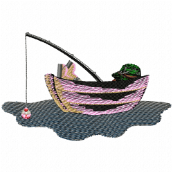 Boats Embroidery Design 3 Boats Embroidery Design 3